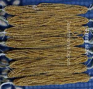 Wholesale Gilded Gold Plated Glass <b>Beads</b> Bulk 4mm Smooth Round Spacer <b>Beads</b> Box for Professional Jewelry Designers - Product Image 2