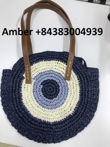 NUEVO BOLSO DE PAGUETE DE MODA, BOLSO DE HOJA DE PALMA/ Ámbar +84383004939 - Product Image 3