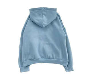 เสื้อฮู้ดผ้าคอตตอนแบบสวมหัวโอเวอร์ไซส์ออกแบบได้ตามต้องการใช้เทคนิคปักลวดลายดีไซน์เนอร์ผ้าฝ้าย100% ขนาดใหญ่พิเศษฤดูใบไม้ร่วง - Product Image 1