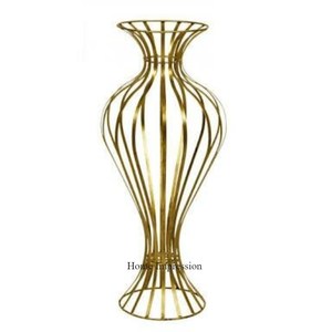 Nouvellement Arrivée Haute Graded Or Couleur Plaqué Unique Designer En Métal Décoratif De Mariage Pièce Maîtresse Décoration Harlow Stands - Product Image 1