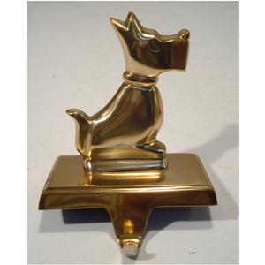 Porte-chaussettes en métal argenté brillant pour chat, pour la décoration de Noël et de fête à la maison - Product Image 5