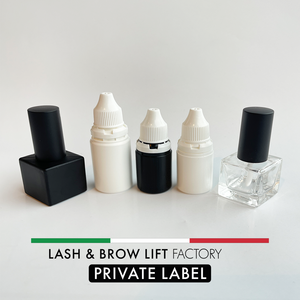 LOTION de levage de cils de marque privée, flacon blanc en plastique cosmétique de 15ml fabriqué en italie - Product Image 4