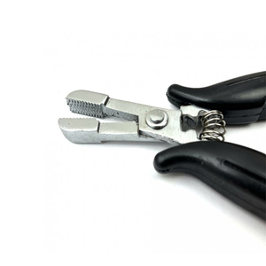 Pince d'extension de cheveux en acier inoxydable de couleur personnalisée avec emballage d'outils à bas prix - Product Image 3