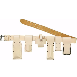 Cinturón de herramientas de andamio ajustable que se adapta a varios tamaños de cintura proporciona una sujeción segura y comodidad para las actividades diarias de construcción - Product Image 1