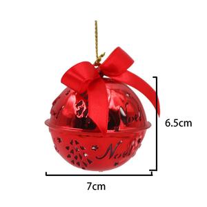 Adornos Navideños de Cristal Plateado para Árbol de Navidad, Regalo de Año Nuevo 2025, Colgantes Decorativos para Fiesta en Casa - Product Image 5