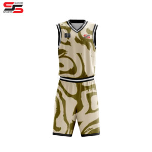 Classique de haute qualité hommes sport kit de basket-ball personnalisé équipe Club basket-ball uniforme sublimation conception uniforme de basket-ball - Product Image 5