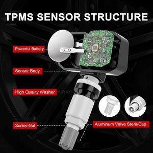 Reemplazo del Sensor de control de presión de neumáticos TPMS 433Mhz para mercedes-benz Jeep Chrysler Dodge Alfa Romeo Aston Martin Smart - Product Image 4