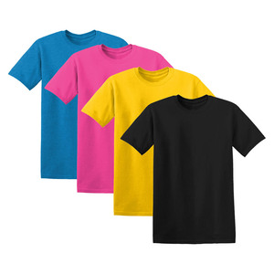 210gsm t shirt personnalisé dtg logo designer unisexe blanc t-shirt lourd imprimé hommes coton noir impression t-shirts personnalisés - Product Image 1