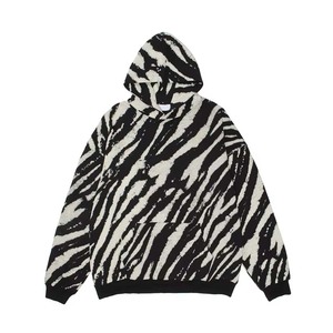 Sweat à capuche zippé personnalisé pour hommes 100% coton hiver surdimensionné décontracté strass lettre impression poids lourd fabricant - Product Image 4