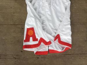 Short de basket-ball respirant vintage des années 90 personnalisable taille parfaite grande taille 100% polyester vente en gros pour vêtements de baseball et softball - Product Image 3