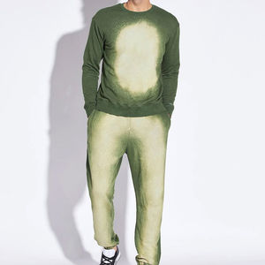 Trajes Deportivos para Hombre con Diseño Personalizado, Lavado Ácido, para Correr, Material de Algodón Transpirable, Trajes Deportivos al por Mayor - Product Image 1