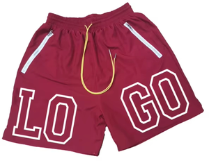 Shorts de sport d'été pour hommes, personnalisables avec logo, séchage rapide, respirants, taille mi-haute, en nylon, maille, tissu toile, vente en gros, pour boxe formelle - Product Image 6