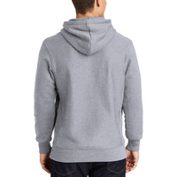 Hoodie Pria Terlaris Buatan Pabrik, Bahan Fleece Ringan, Cetak Digital, Warna Solid, Poliester/Katun, Laris untuk Musim Dingin