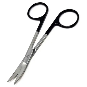 Ciseaux Micro Iris Double Courbés TC De Haute Qualité Lames Tranchantes En Acier Inoxydable Courbées Droites Instruments Chirurgicaux Manuels - Product Image 6