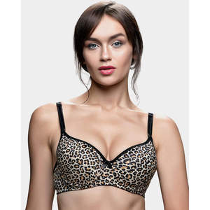 Bralette con Aros y Relleno 210, Sujetador de Encaje Transpirable con Cierre Frontal y Ganchos, Sin Relleno, Sin Efecto Push-Up, con Lazo - Product Image 6