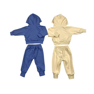 Conjuntos de ropa para niños Conjunto de chándal de dos piezas para niños pequeños Conjunto de chándal Sudadera con capucha para niños Conjuntos de Jogger Chándal para niños - Product Image 5