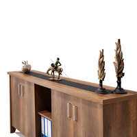 Mobilier de bureau moderne avec pied de meuble en métal pour poste de travail, chaise de bureau à dossier haut ergonomique