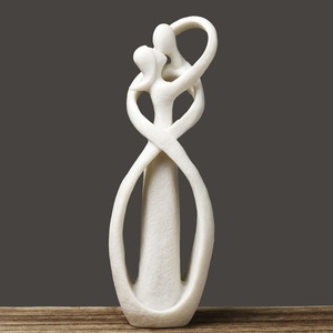 Pequeña escultura geométrica de color dorado, adornos decorativos de cubo de metal, acento de decoración moderna para el hogar a precio mayorista - Product Image 3