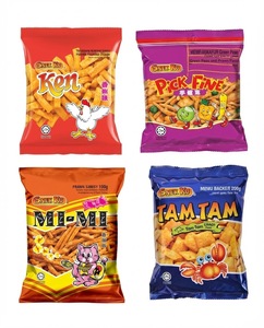 Snacks Saludables Crunchie de 14g, Sabores Originales, Snacks de Granos con Recubrimiento de Salsa de Soya en Polvo, Marca Popular, Exportaciones de Malasia - Product Image 3