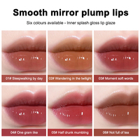 Shimmer Lip Repulpant Gloss Hydratant Miroir Baume À Lèvres Crème Pour Femme Marque Privée Étanche Vegan Lipgloss Boîte D'emballage