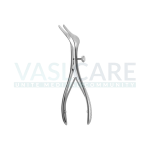 Espéculo Nasal Cottle 14cm con tornillo lateral Mordazas lisas y romas Instrumentos quirúrgicos de rinoplastia de doble resorte de Vaslcare - Product Image 4