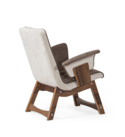 Chaises de bar modernes en bois massif - Design luxueux et confortable pour la maison, le bar, la salle à manger, l'hôpital et la chambre à coucher - Nouveau modèle de haute qualité