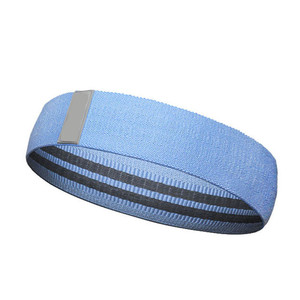 Anti Slip Glutes Pink Color Cotton Marble Fabric Fitness Exercise Mini Strength Leg Hip Booty Resistance Band - Product Image 2