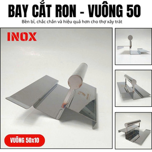 Truelle à rainurer en acier inoxydable industriel du Vietnam, outil de rainurage pour la décoration du plâtre et du ciment - Product Image 6