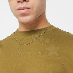 Camiseta Casual de Lona 100% Algodón para Hombre, Estilo Oversize, Verano, Streetwear, Corte Holgado, Manga Corta, Ligera, Secado Rápido, Transpirable - Product Image 4