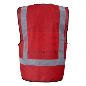 Gran oferta, chaleco de seguridad reflectante con múltiples bolsillos, ropa de trabajo de construcción de alta visibilidad, chaleco transpirable con logotipo personalizado, ropa de seguridad - Product Image 2