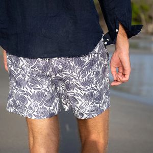 Wholesale Custom Logo Mid Length Men's <b>Shorts</b> Factory Price Swim <b>Shorts</b> For Men Latest Summer Beachwear - Product Image 4