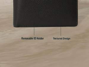 Cartera de cuero PU genuino de nueva moda para hombre, diseño corto ligero con cierre plegable, gran oferta - Product Image 3