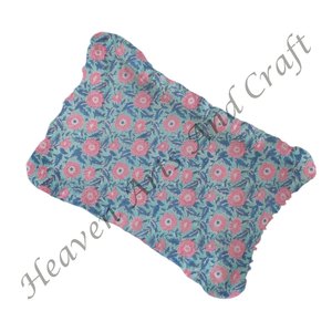 Funda de Almohada Decorativa India con Estampado Floral, 18x28 Pulgadas, Estilo Tradicional Étnico, Hecha a Mano - Product Image 3