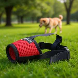 Bozal Ajustable de Malla de Nylon para Perros, Estilo Sándwich, Producto Transpirable para Entrenamiento y Comportamiento de Mascotas, Mayor Comodidad - Product Image 3