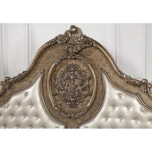 Classic French Victoria <b>Bed</b> - Gold Painted Mahogany - 311 - Product Image 2