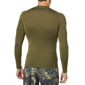 Best Quality Solid Pattern Men <b>Compression</b> <b>Shirt</b> / Full Sleeve Custom Plain Cotton Blank Gym Workout Wear Men <b>Compression</b> <b>Shirt</b> - Product Image 2