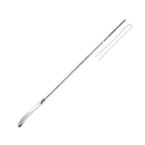 Sonde utérine Martin de haute qualité en acier inoxydable Instruments de diagnostic de gynécologie incurvés rigides manuels 30cm - Product Image 2