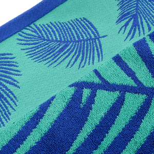 Toalla de baño de playa de algodón 100% grande de Jacquard de lujo, logotipo de nombre personalizable de secado rápido, alta calidad para uso diario para niños - Product Image 6