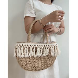 Bolsos de Papel de Jacinto de Agua, Bolsos Ecológicos Duraderos con Dos Asas, Cierre Abierto, Estilo Vintage Juvenil Dinámico y Moderno con Flores - Product Image 5