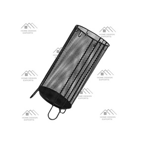 Sustainable Power Coated <b>Mesh</b> Bin Metal Factory Direct Price Office Paper Waste Basket Trash Can <b>Mesh</b> Customized Logo Kit Round - Product Image 1