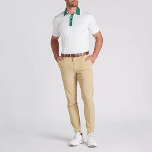 Vente en gros de haute qualité 100% coton biologique solide pour hommes pour chemises couleurs et tailles personnalisées grande taille respirant OEM Service - Product Image 3