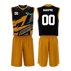 Nouveaux uniformes de basket-ball au design tendance, vêtements de basket-ball très vendus, ensemble d'uniformes de basket-ball sublimés à séchage rapide pour enfants - Product Image 6