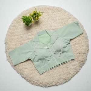 Blouse ethnique cousue Readymade belle imprimée sur toutes les manches vêtements de fête de mariée indiens Saree en soie assortie en gros Inde - Product Image 5