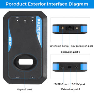 Programador Universal KEYDIY KD-MP para Agregar Llaves para Sistemas MLB y MQB, Identificación de Llaves/Recopilación de Datos/Calcular - Product Image 2