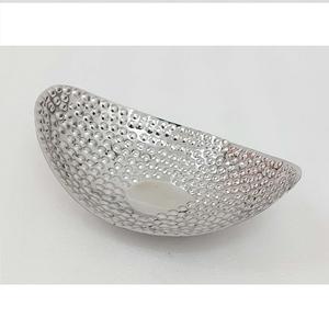 Plat ovale en métal de qualité supérieure, design moderne fait à la main, pour la décoration de la maison, la vaisselle, la cuisine, pour la maison, le restaurant, les occasions et les fêtes. - Product Image 5