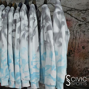 Ropa de calle de verano personalizada para hombre, camisetas de moda Hip Hop novedosa con efecto Tie-Dye, estampado de estilo informal personalizado - Product Image 4