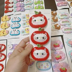 Crochet Hair Clips for Girls Women, <b>Vintage</b> Hair Clips, Hair <b>Accessories</b> Toddler and Baby Fringe Clips OEM Made in Vietnam - Product Image 4
