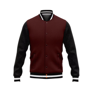 Bajo MOQ ropa casual al por mayor tendencia personalizada deporte bombardero Letterman chaqueta para hombre Abrigos de invierno chaquetas doble color cómodo - Product Image 3