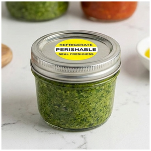 Rouleau d'étiquettes autocollantes brillantes pour la sécurité alimentaire, 3 cm, 500 pièces, pour produits réfrigérés et délicats, usage industriel, autres emballages alimentaires - Product Image 5