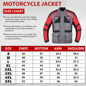 Veste de moto en Cordura imperméable et coupe-vent, col montant, taille plus, pour l'hiver, sur mesure, OEM 2025, course de motards - Product Image 6